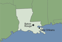 Louisiana Map