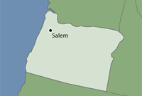 Oregon Map