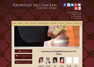 krowicki mccracken funeral home krowicki mccracken funeral home 2124 e ...