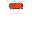 Susan Shopmaker Casting