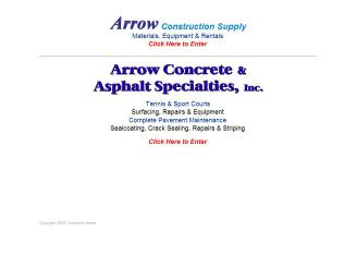 Arrow Construction