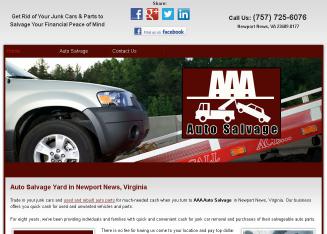 AAA Auto Salvage in Newport News, VA | 260 Batson Dr, Newport News, VA