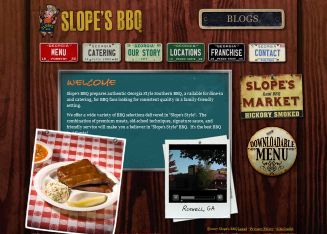 Slopes+BBQ Website