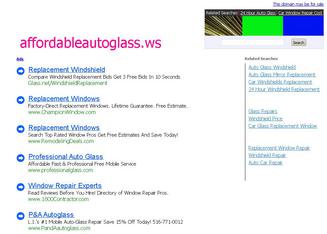 Affordable Auto Glass