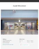 Apple Store. 1400 Willowbrook