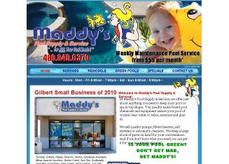 Maddy's Pool Supply & Service in Gilbert, AZ | 81 W Guadalupe Rd