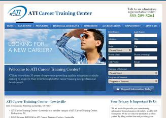 What majors are available at the ATI Career Training Center?