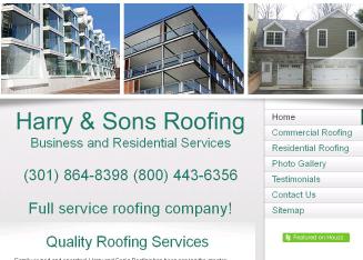 Harry And Sons Contracting In Bwood Md 3409 Windom Rd Harry And Sons Contracting In Bwood Md 3409 Windom Rd Roofing Contractors