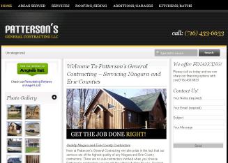 Patterson S General Contracting Llc 3835 Ewings Rd Lockport Ny